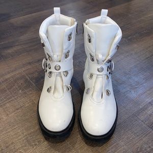 Nasty Gal White Boots
